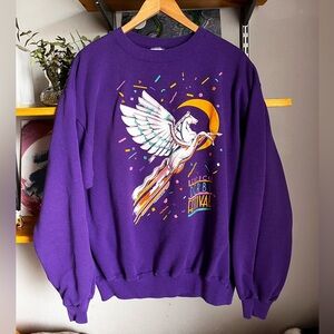 Vintage Kentucky Derby Festival Sweatshirt 80’s/90’s Distressed Hem